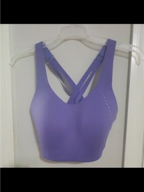 lululemon air support Lavender Crossback Sports Bra